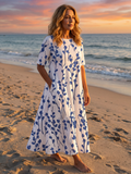 Miles - Vestido Midi Floral Informal