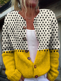 Junella™ | Suéter Cardigan de Impresión Vintage