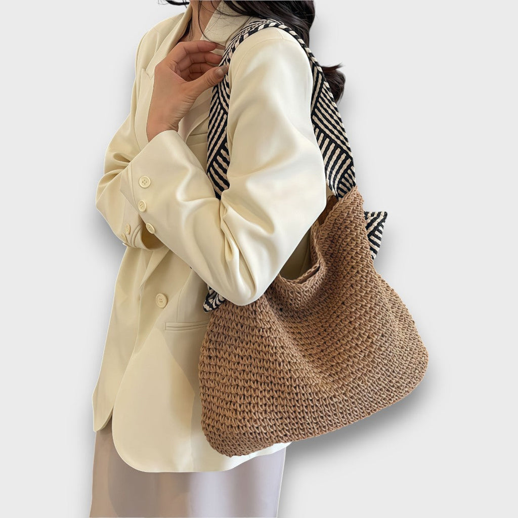 Camilla™ | Bolsa Boho con Estructura y Correas Llamativas