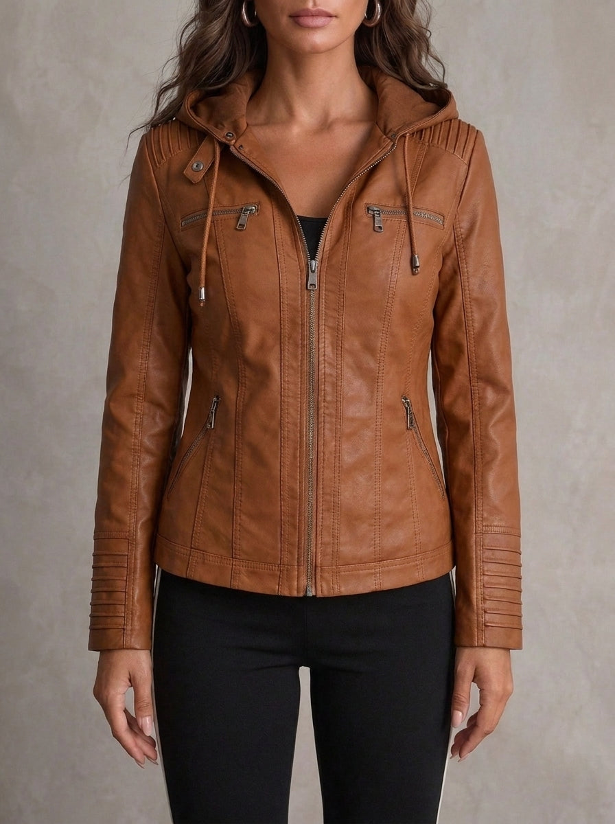 Nella | Chaqueta de piel resistente y elegante