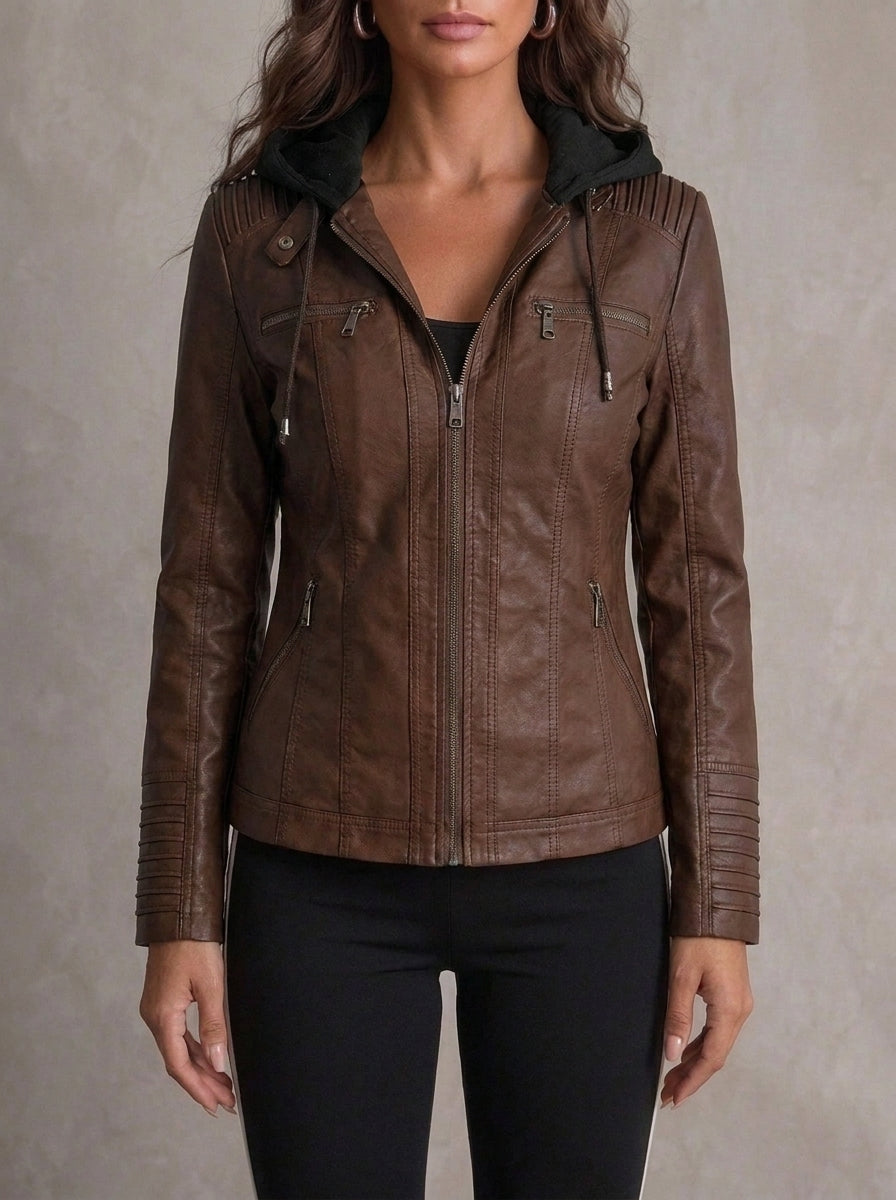Nella | Chaqueta de piel resistente y elegante