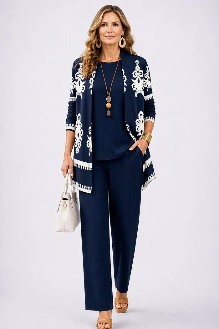 Traje de tres piezas Classic Elegance