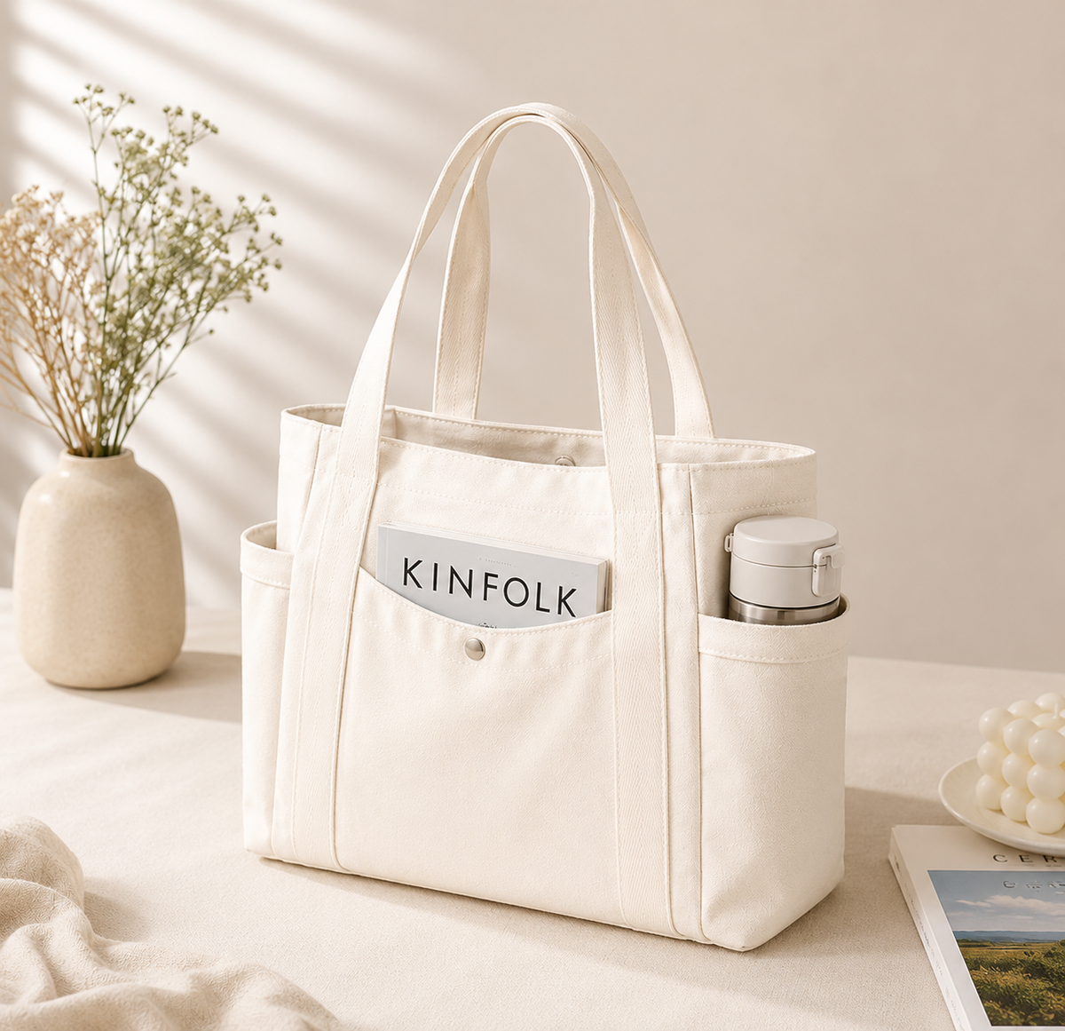La Virginia™ | La Tote de Lienzo para el Día a Día
