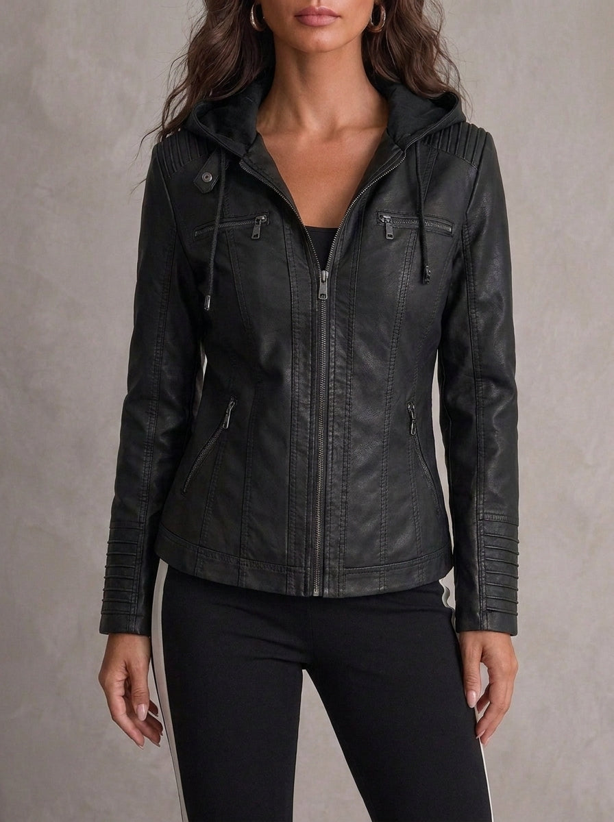 Nella | Chaqueta de piel resistente y elegante
