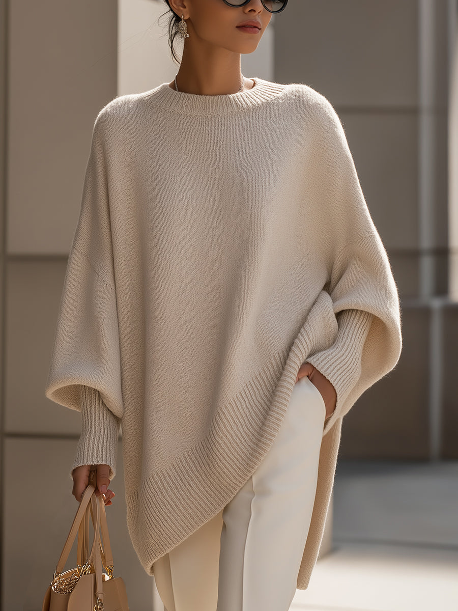 Isolde | Jersey oversize drapeado
