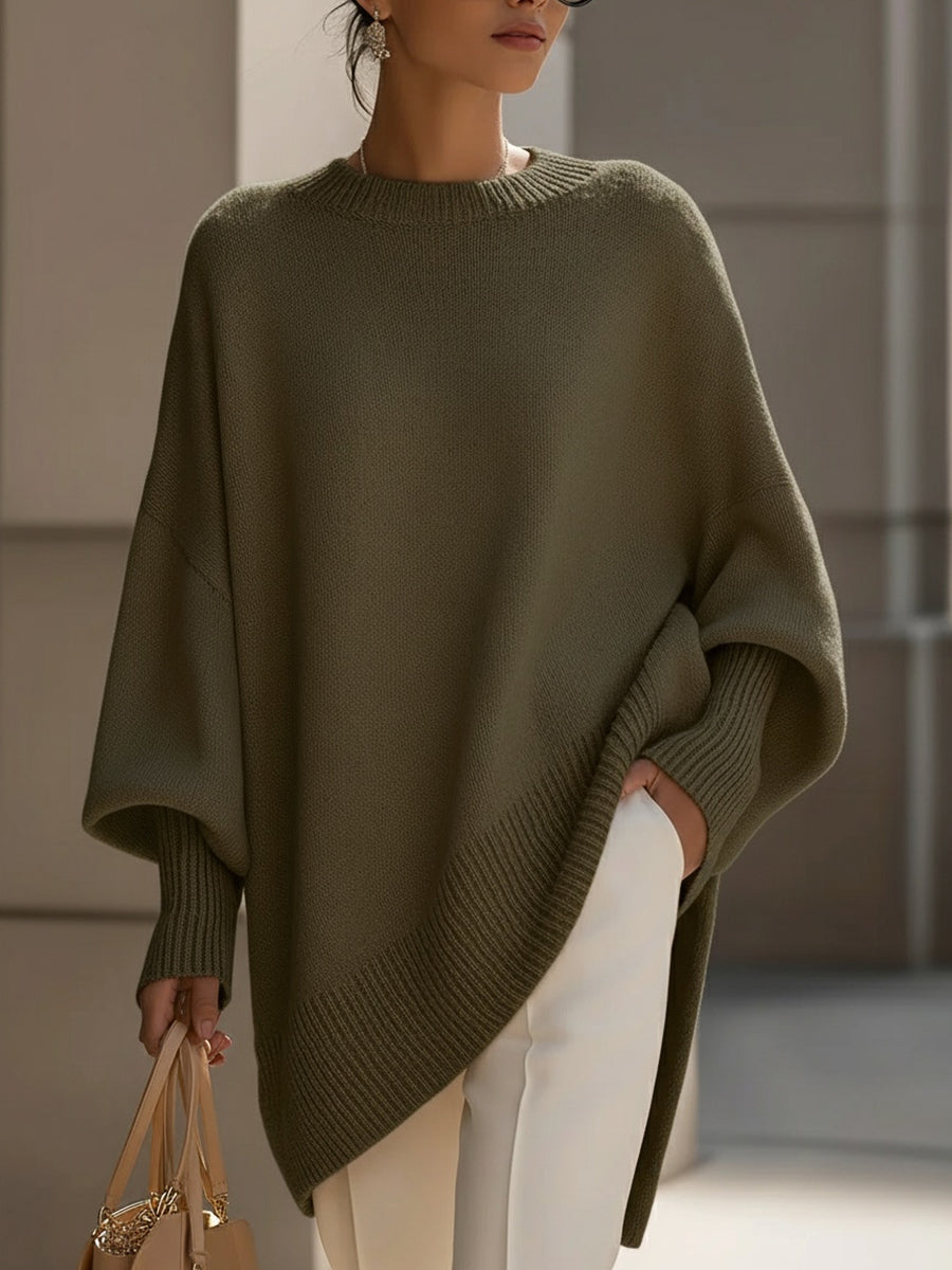 Isolde | Jersey oversize drapeado