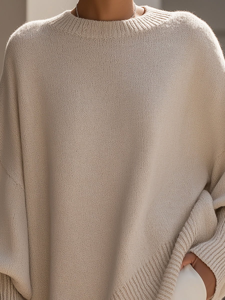 Isolde | Jersey oversize drapeado