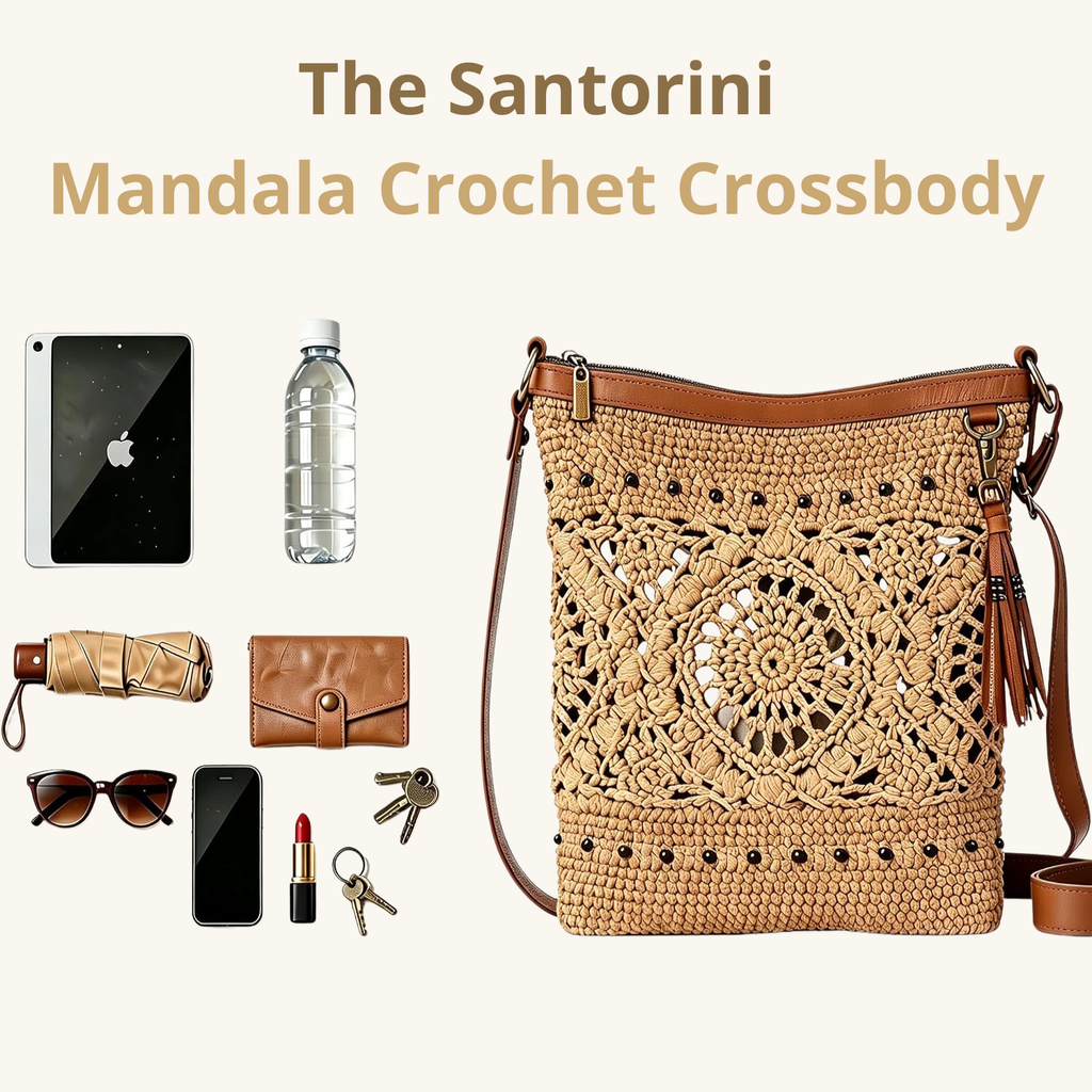 El Santorini | Mandala Crochet Crossbody
