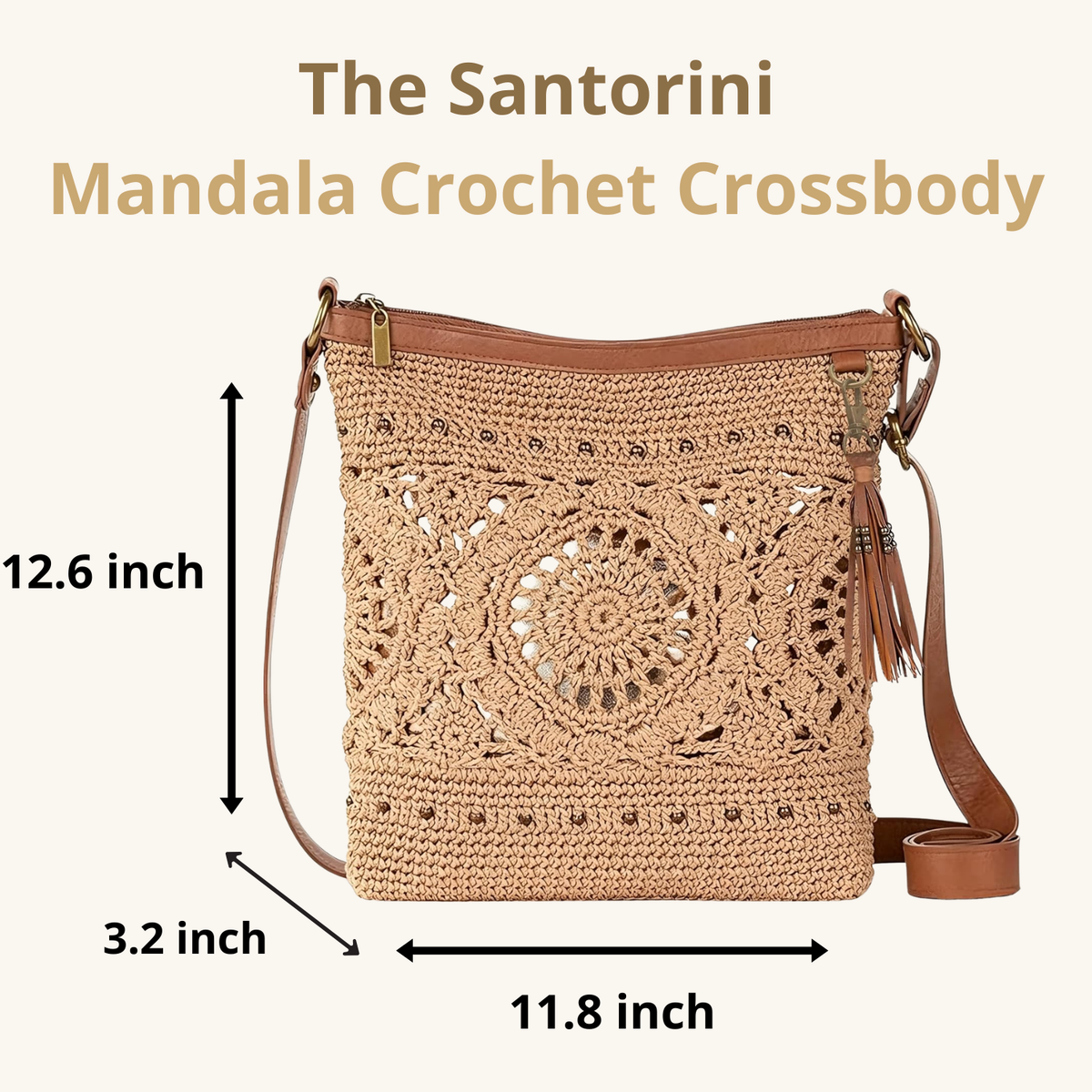 El Santorini | Mandala Crochet Crossbody