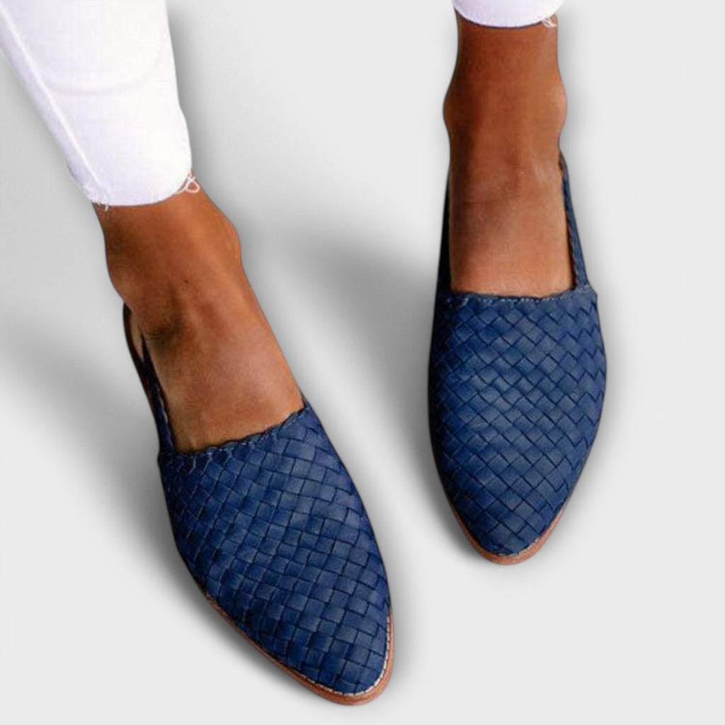 Aurora | Mocasín Slingback Trenzado