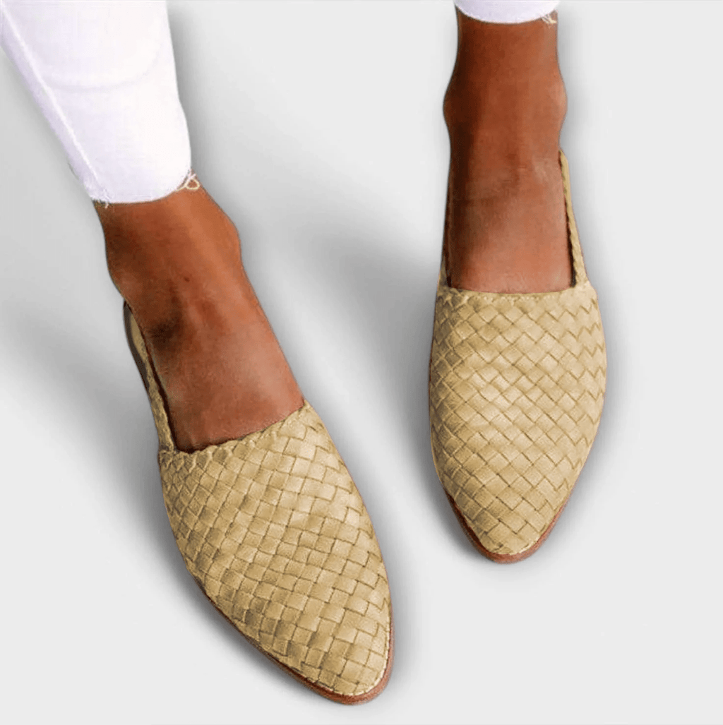 Aurora | Mocasín Slingback Trenzado