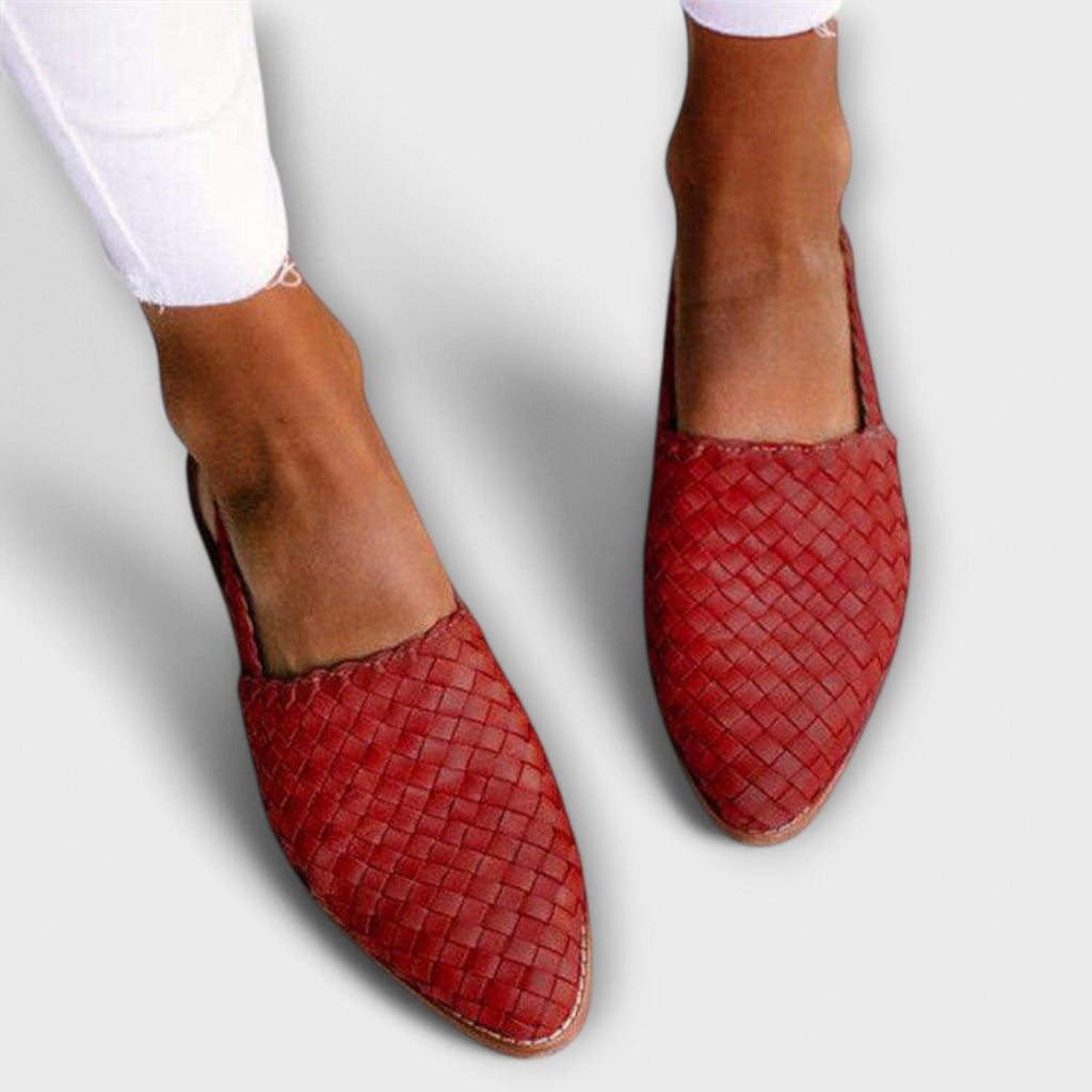 Aurora | Mocasín Slingback Trenzado