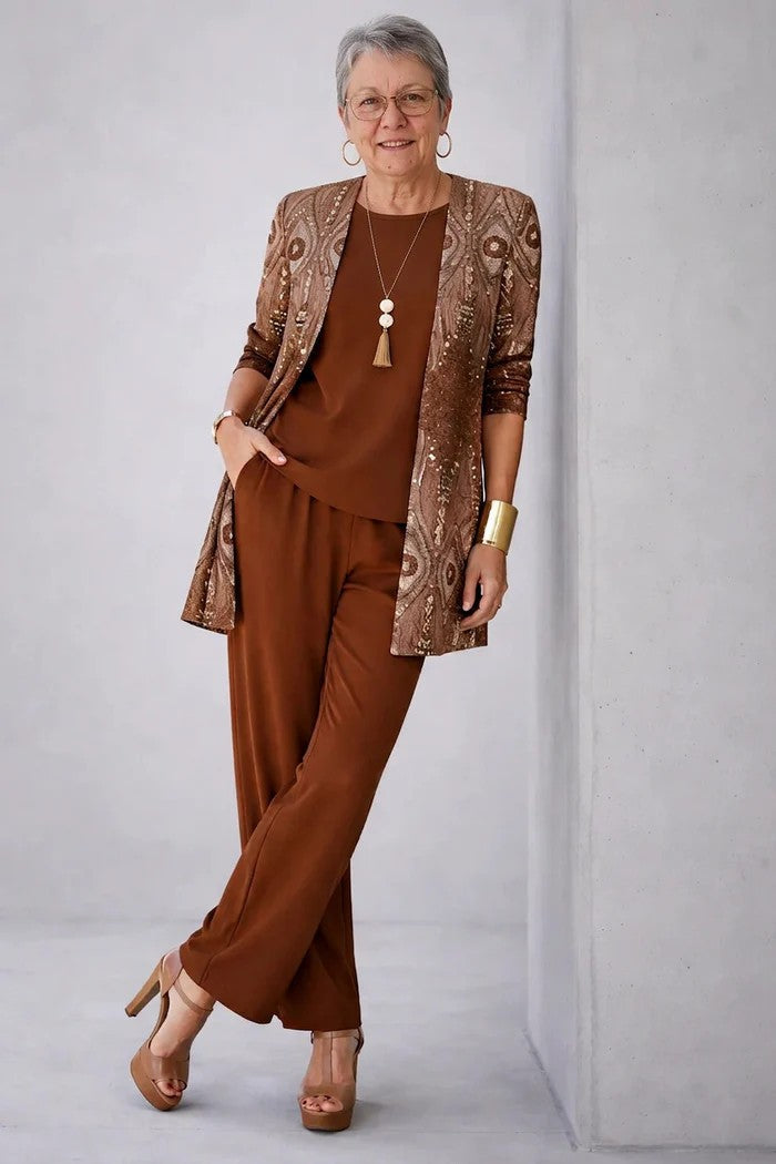 Traje de tres piezas Classic Elegance