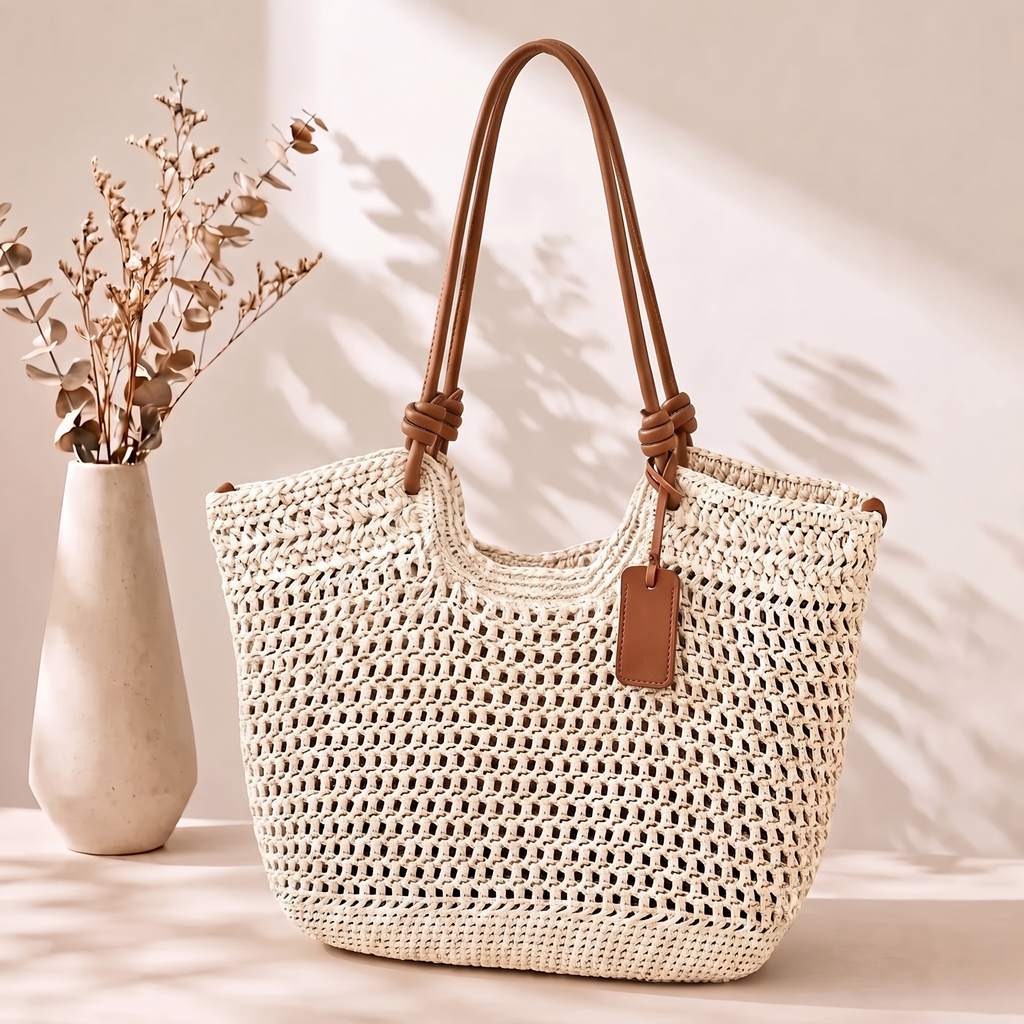 Clare | Tote de Playa de Crochet