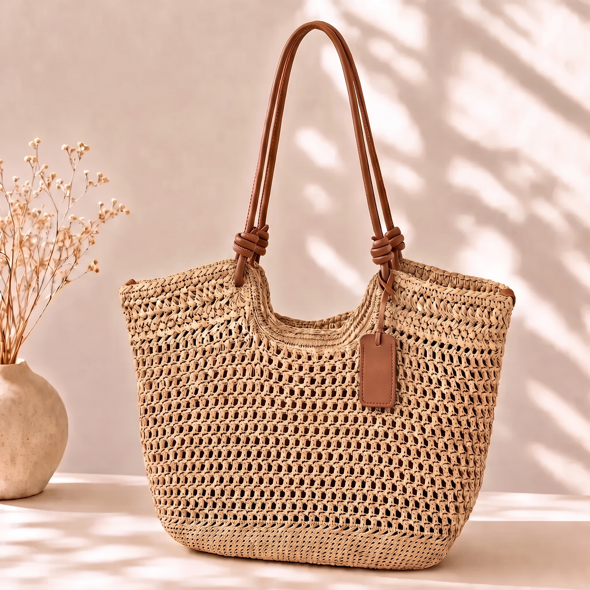 Clare | Tote de Playa de Crochet