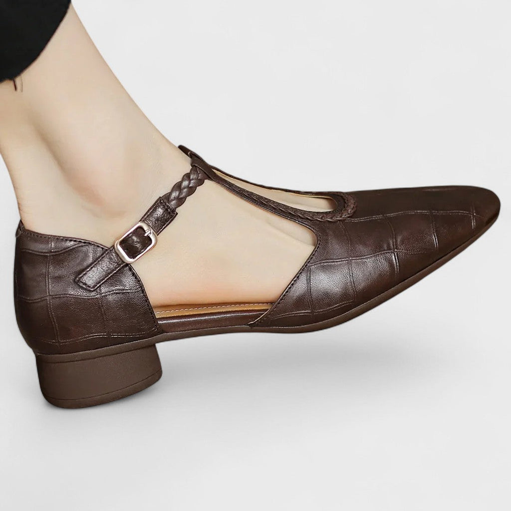 Elena™ | Zapatos Ortopédicos de Cuero Cómodos
