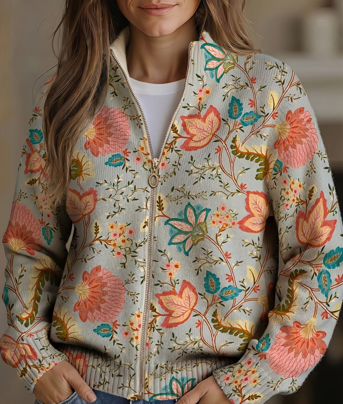 Xanthe™ | Impresión Vintage de Jardín Floral